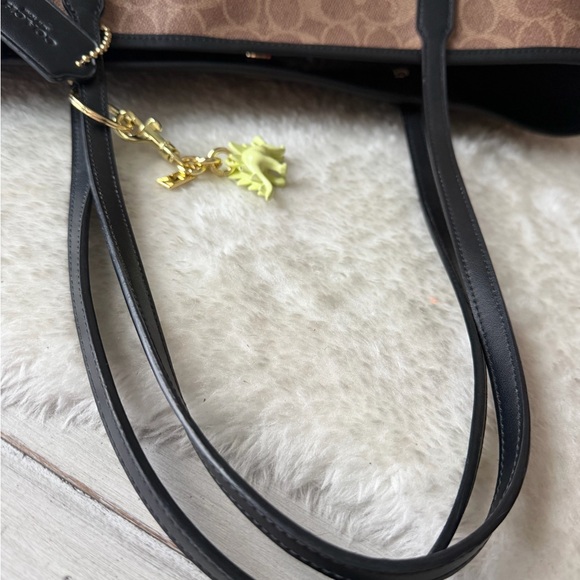 Coach Cosmic City Tote Bag In Signature Canvas With Rexy Print and Dino charm - Picture 7 of 12